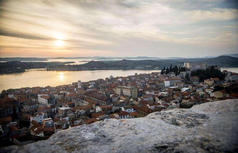 Villa City Center Šibenik Exteriör bild